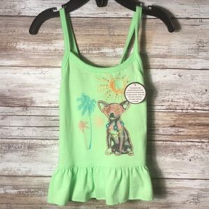 New-Lime Green - Dog in heart Sunglasses Shirt